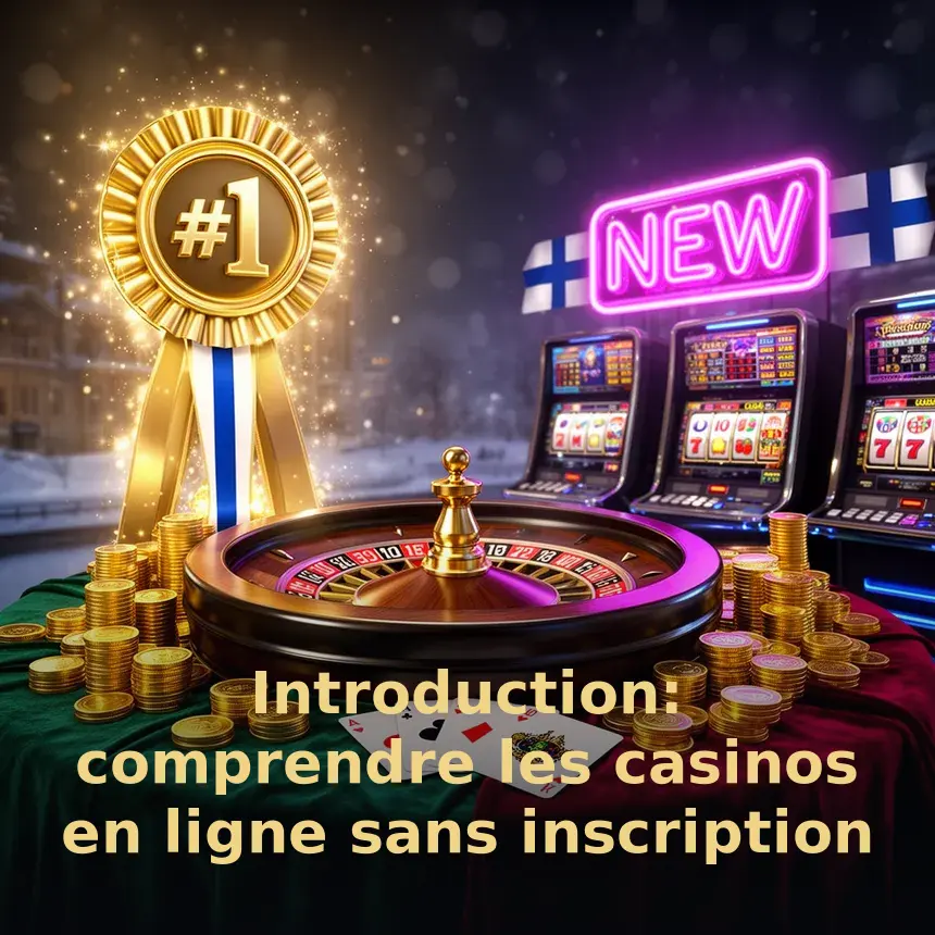 Introduction: comprendre les casinos en ligne sans inscription